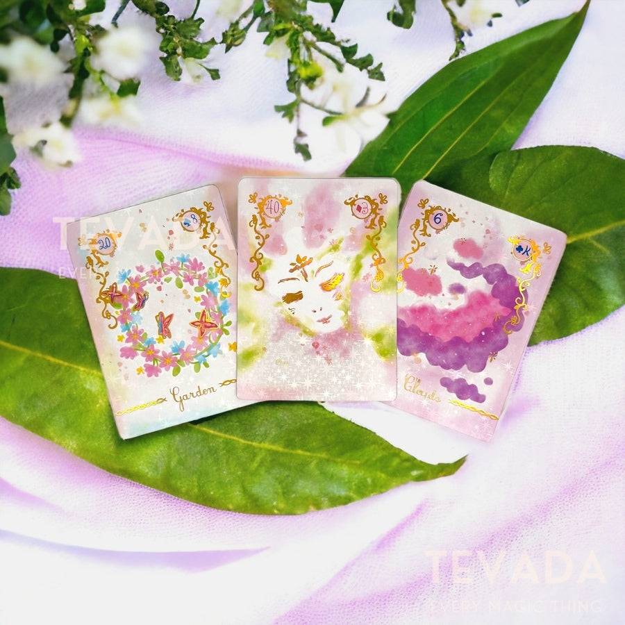 Unlock the magic of the Blooming Dreamscape Lenormand deck! Ethereal, pink-hued cards for intuitive readings that guide you through life's challenges. Perfect for cute Lenormand card seekers!
