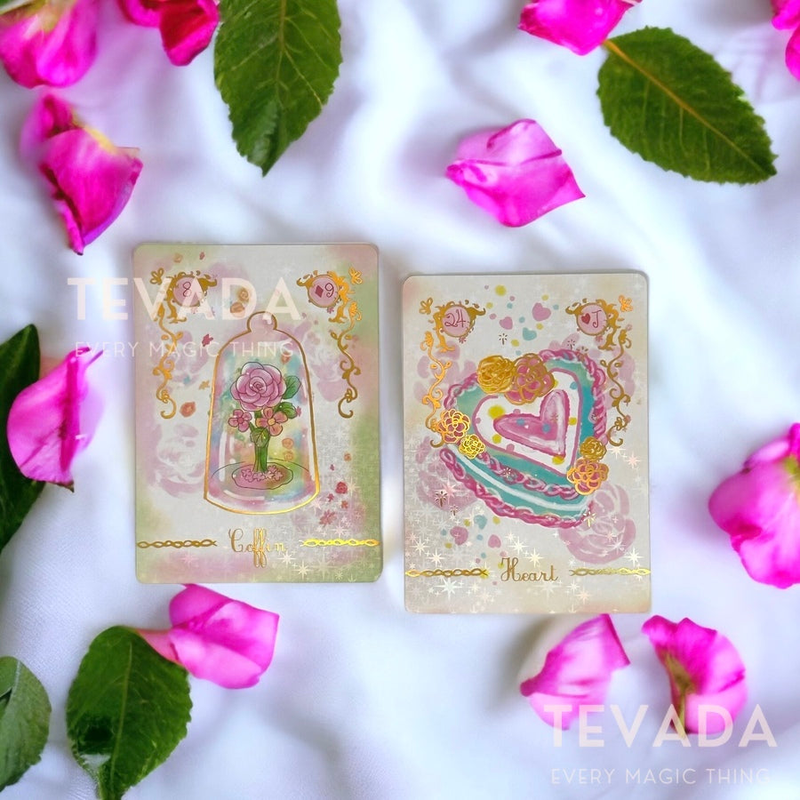 Unlock the magic of the Blooming Dreamscape Lenormand deck! Ethereal, pink-hued cards for intuitive readings that guide you through life&