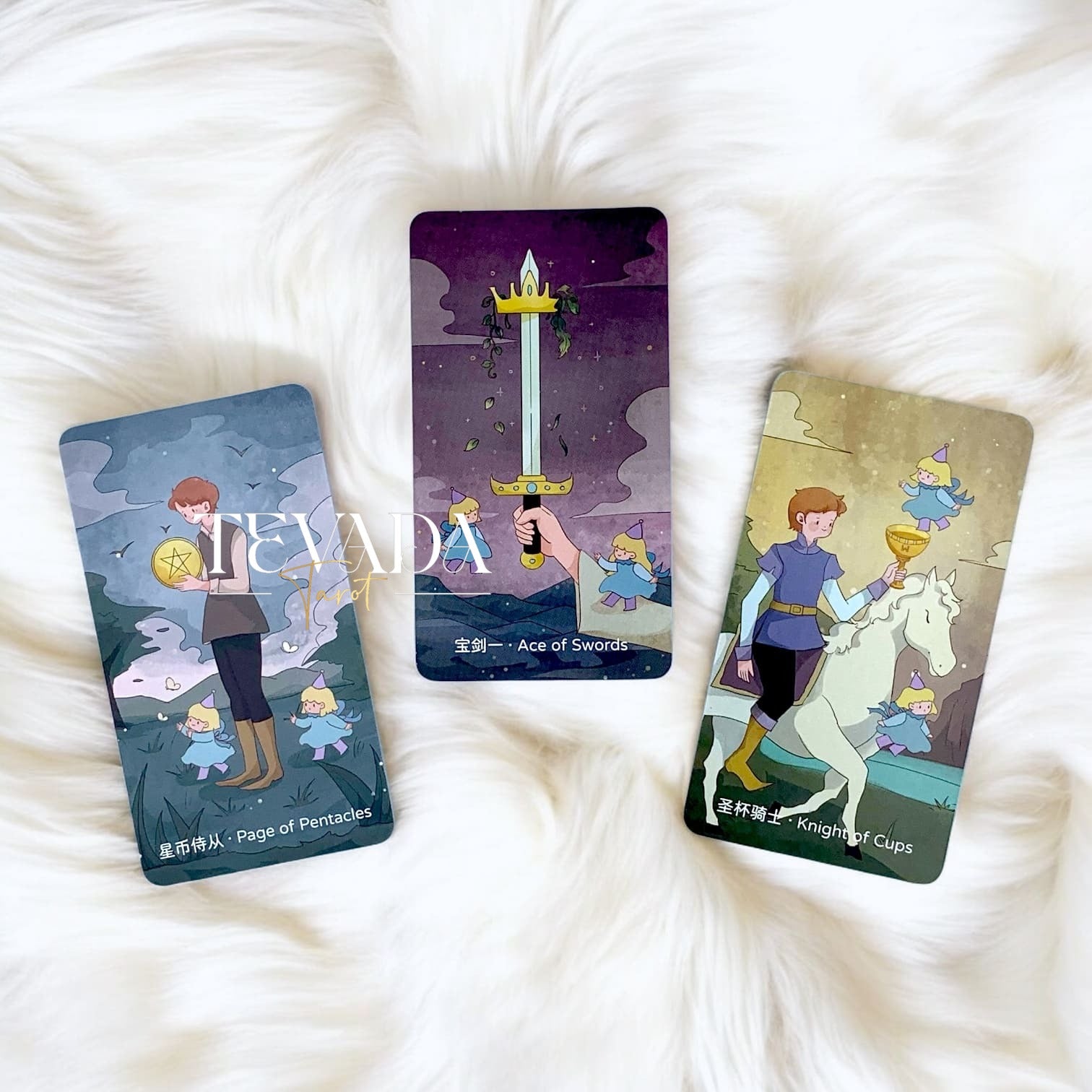 Bohms Tarot: A magical 78-card deck featuring fairy spirits with intuitive guidance to unlock wisdom and self-discovery. Perfect for divination and connecting to your higher self.