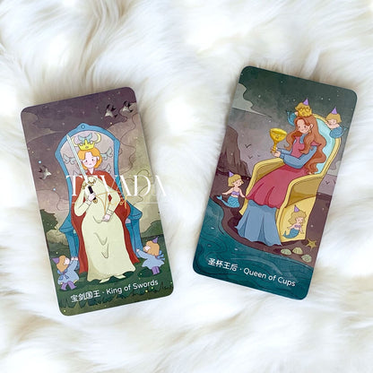 Bohms Tarot: A magical 78-card deck featuring fairy spirits with intuitive guidance to unlock wisdom and self-discovery. Perfect for divination and connecting to your higher self.