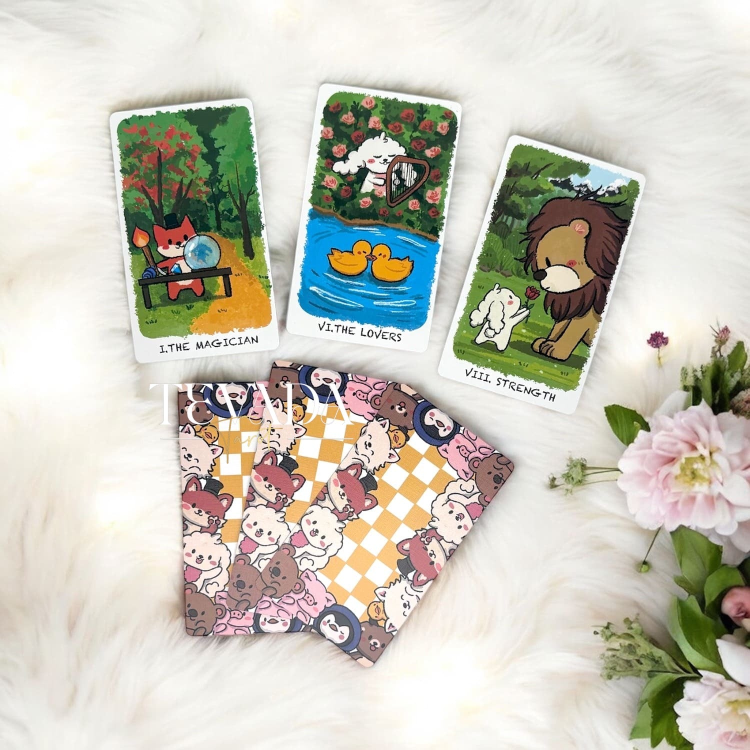 Boing, boing your way to inner wisdom with the Boji Journey Tarot! This enchanting 78-card deck features adorable animal guides and the magic of Tarot. Explore captivating landscapes and discover the carrots of self-growth! ✨