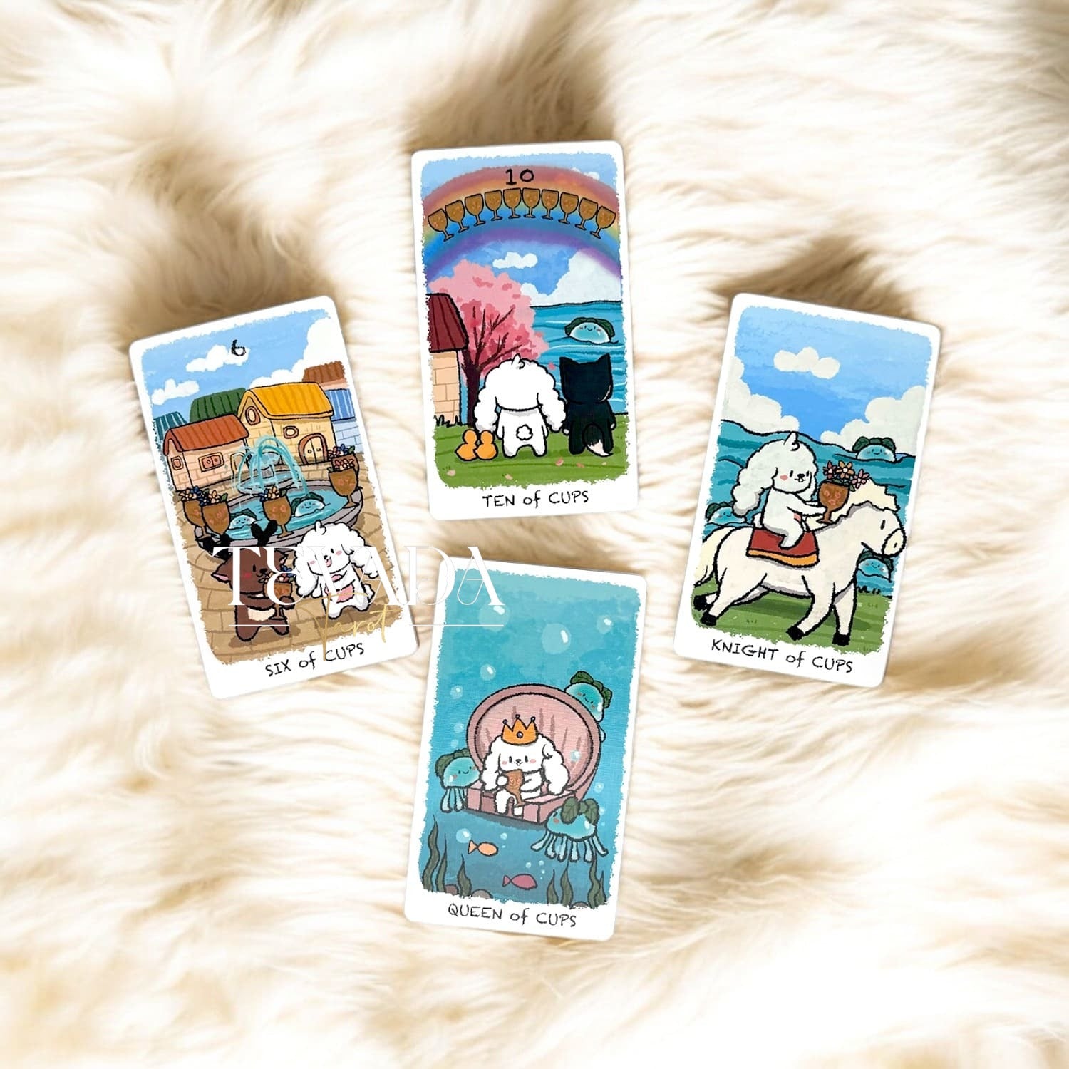 Boing, boing your way to inner wisdom with the Boji Journey Tarot! This enchanting 78-card deck features adorable animal guides and the magic of Tarot. Explore captivating landscapes and discover the carrots of self-growth! ✨