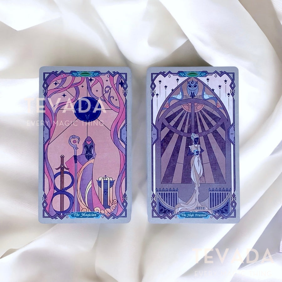 Unveil the mystique of Broken Mirror Tarot Mercury STANDARD – a deck echoing the Renaissance allure of mercury mirrors. Connect with history in every draw. Dive into your fascination now!
