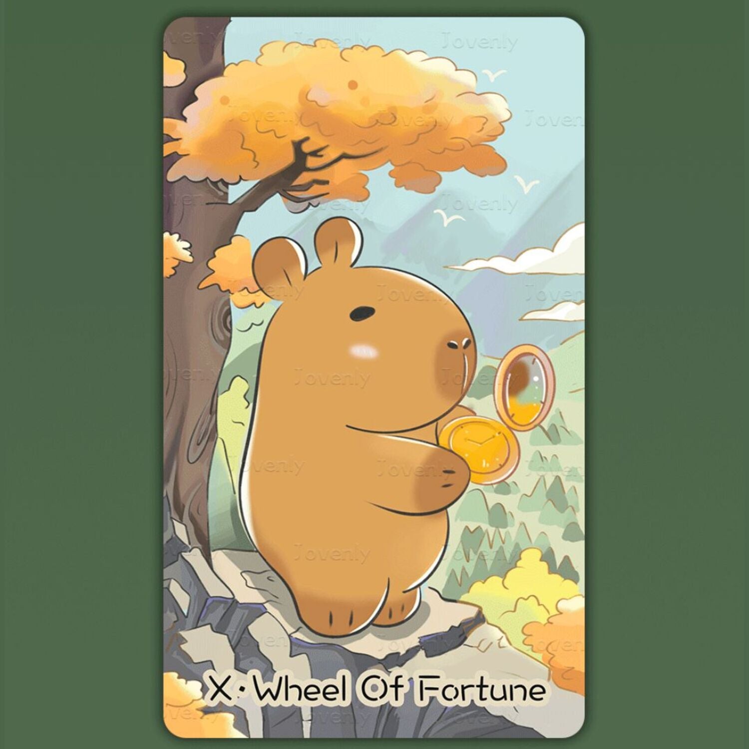 Find peace and clarity with Capybara Tarot Deluxe, a 78-card deck inspired by Buddhist wisdom. Let its soothing illustrations guide your readings toward balance, insight, and effortless flow.