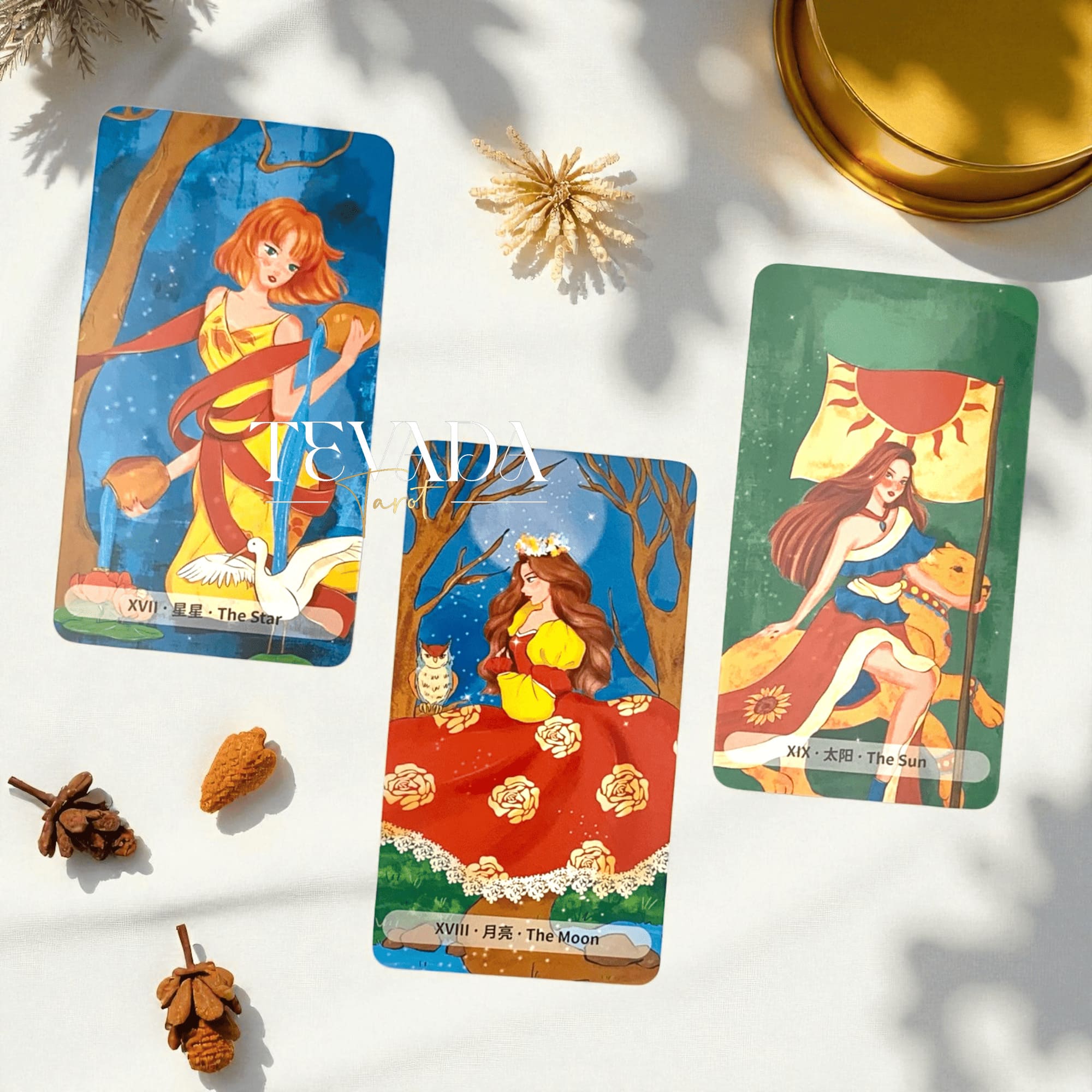 Caramel Tarot | TEVADA Tarot