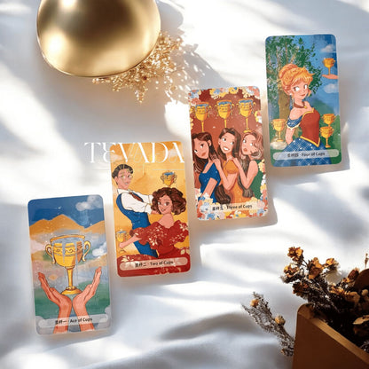 Discover the Caramel Tarot—78 radiant cards infused with warm, honeyed hues and intuitive guidance. A soulful divination deck that blends clarity, comfort, and magic in every reading.