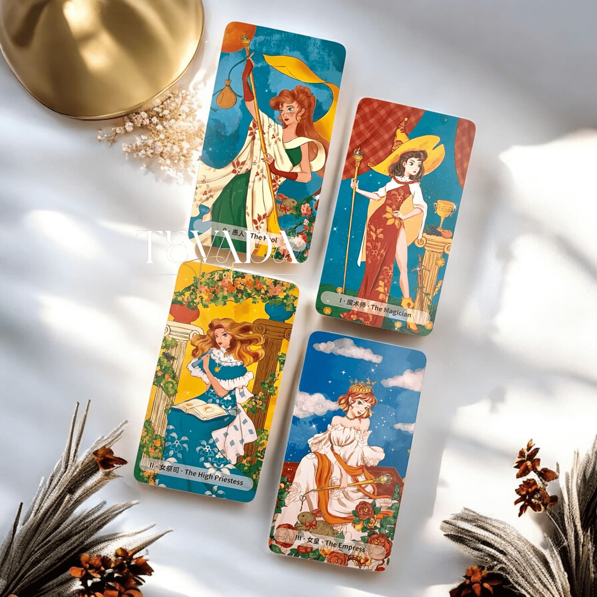 Discover the Caramel Tarot—78 radiant cards infused with warm, honeyed hues and intuitive guidance. A soulful divination deck that blends clarity, comfort, and magic in every reading.