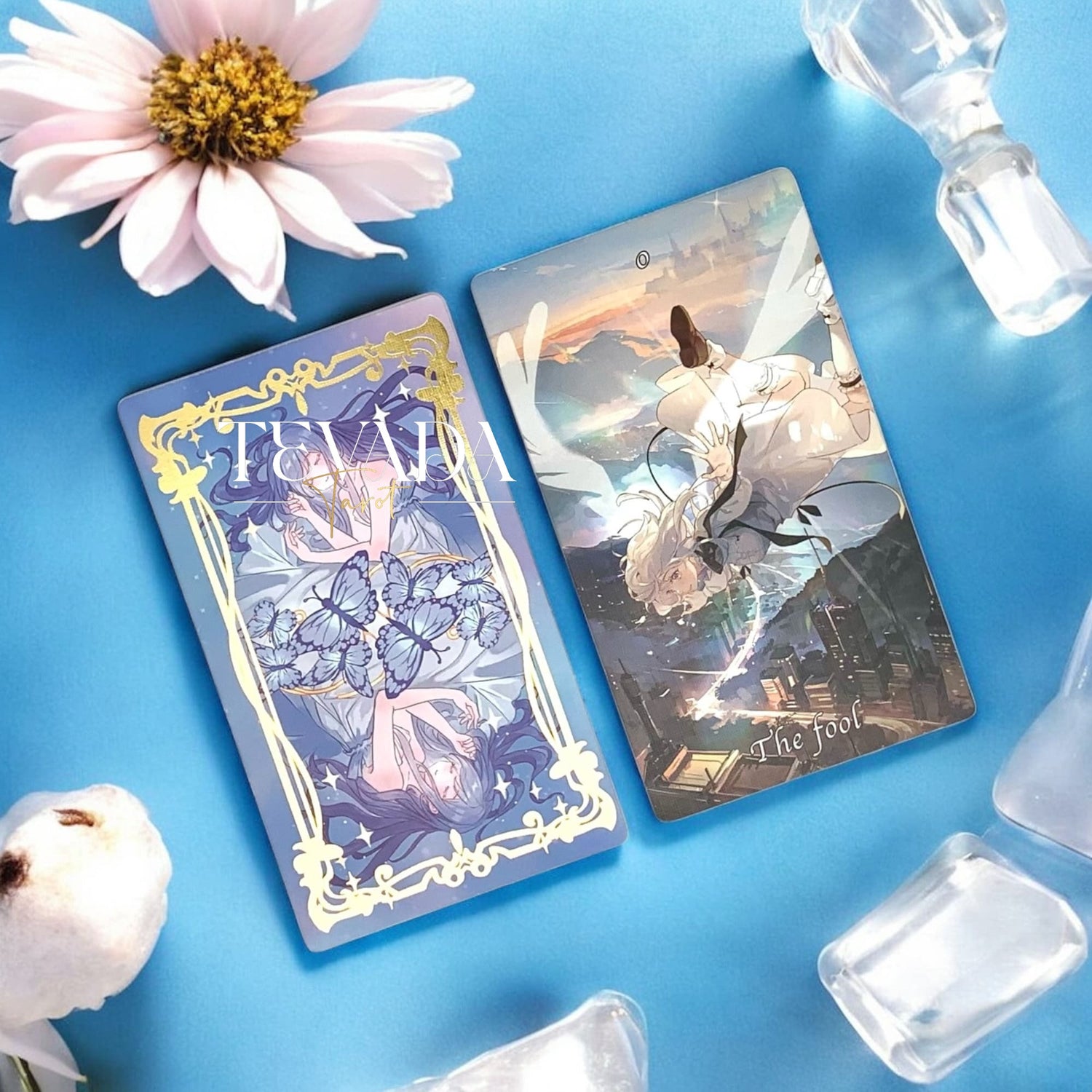 Discover the Cardamom Dreams Tarot COMMON Edition—78 pastel anime-inspired cards offering clarity, inspiration, and whimsical guidance for magical everyday readings.