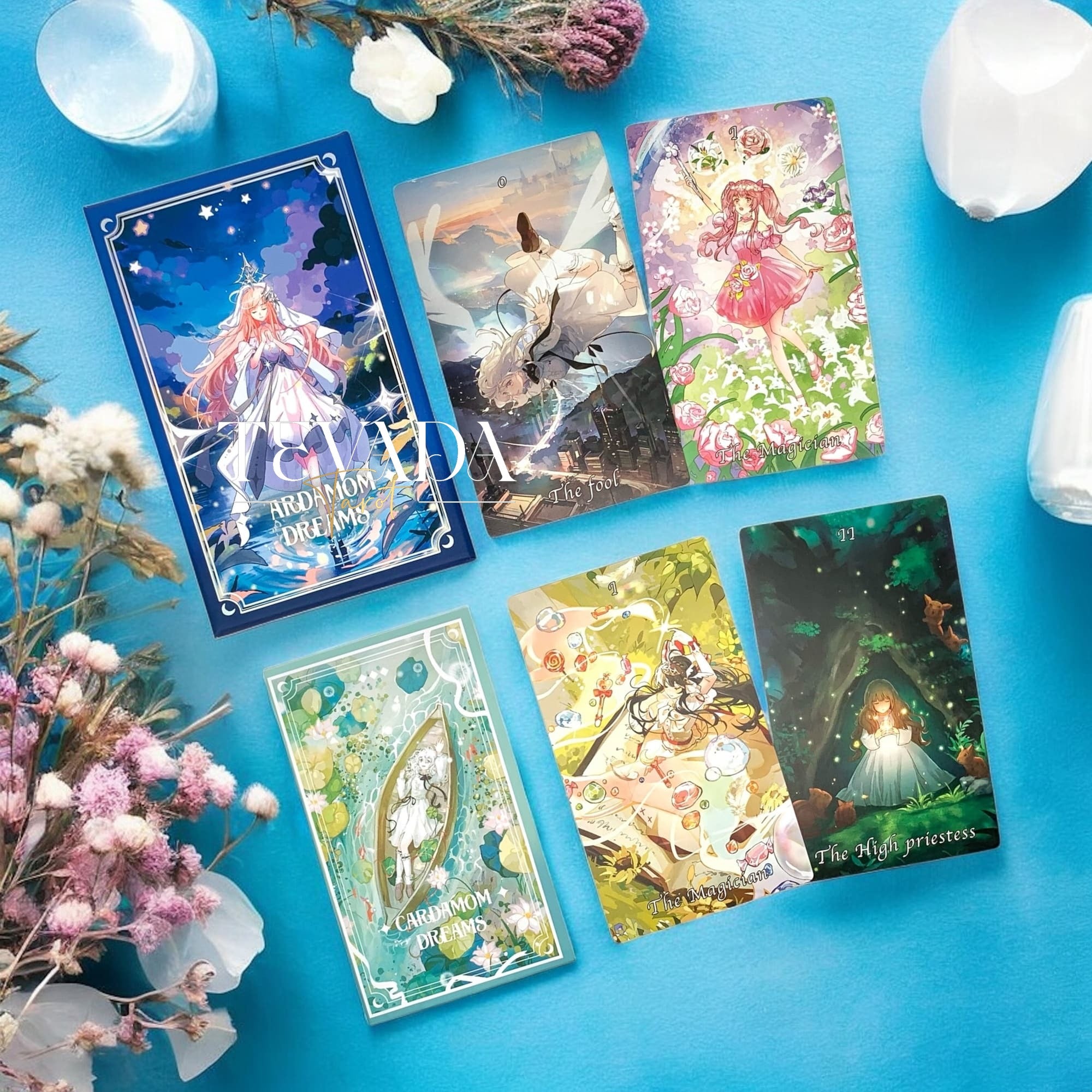 Cardamom Dreams Tarot COMMEN Edt. | TEVADA Tarot