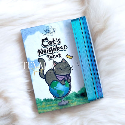 Explore the Cats Neighbor Tarot, a 78-card deck blending magical cat wisdom with intuitive guidance. Perfect for uncovering truths, warding off negativity, and finding clarity.