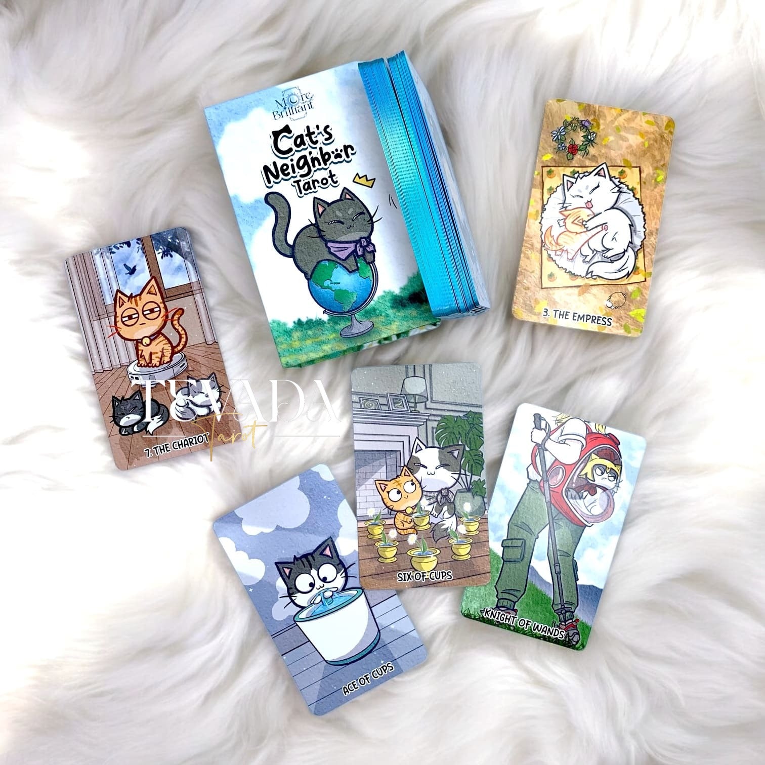 Explore the Cats Neighbor Tarot, a 78-card deck blending magical cat wisdom with intuitive guidance. Perfect for uncovering truths, warding off negativity, and finding clarity.