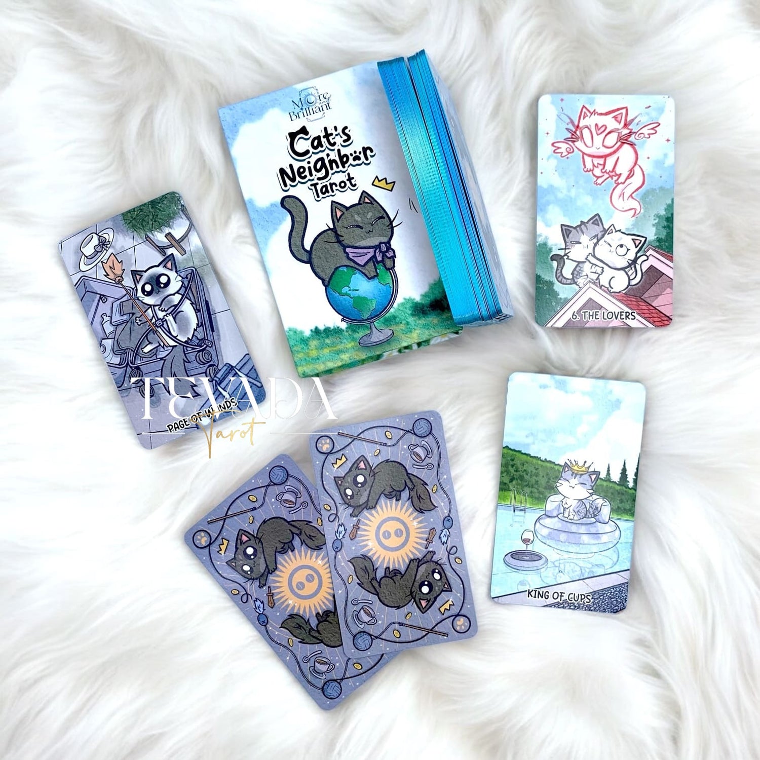 Explore the Cats Neighbor Tarot, a 78-card deck blending magical cat wisdom with intuitive guidance. Perfect for uncovering truths, warding off negativity, and finding clarity.