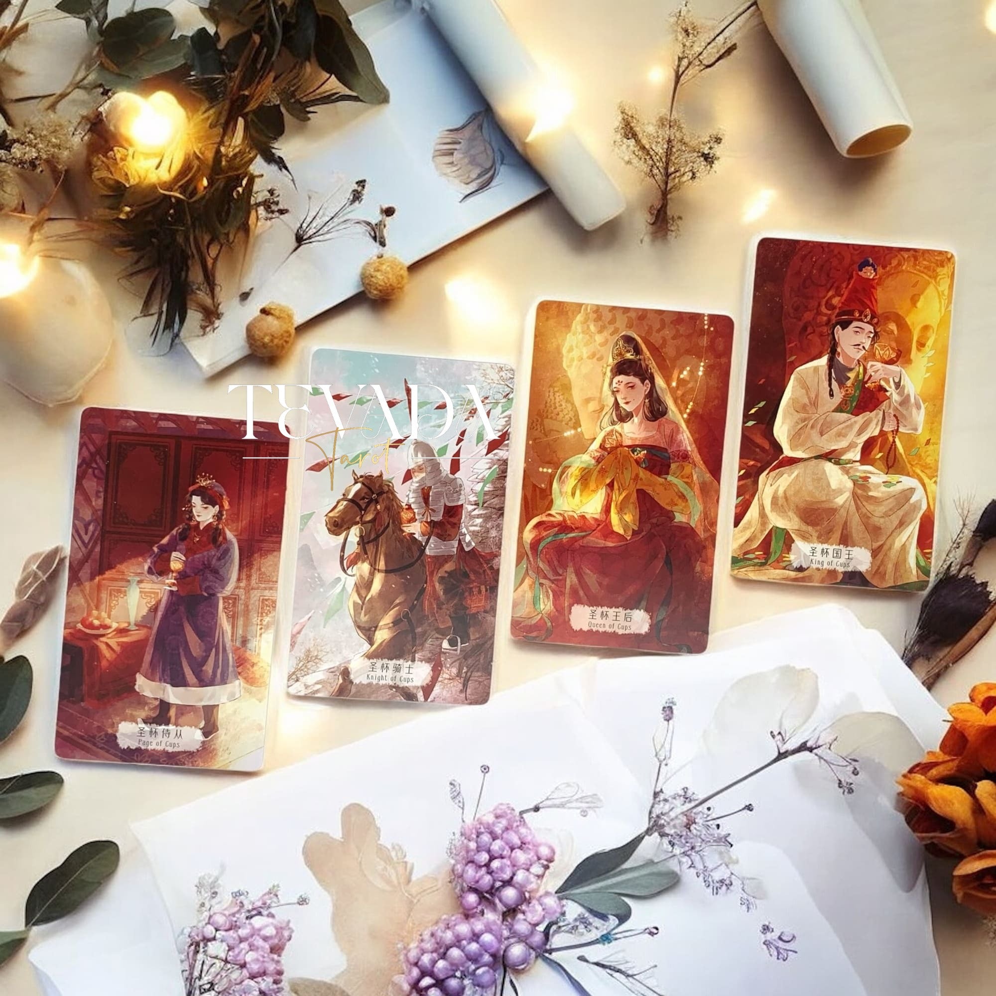 Explore Chang An’s Illusion Tarot DELUXE Edition—78 cards in Chinese art style, blending history and intuition for magical readings, spiritual guidance, and personal clarity.