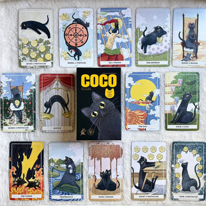 【Available in Jan】Coco Black Cat Tarot PRO Edition