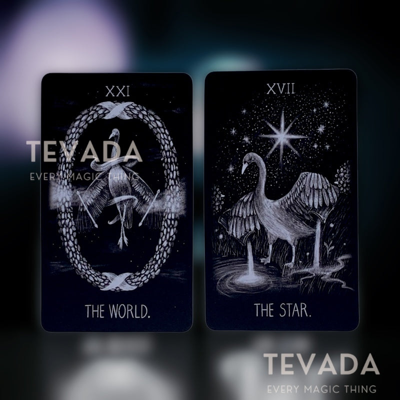 Discover the enchanting White Winny Tarot &amp; Super Moon Tarot combo set! Personalized guidance with whimsical characters and intuitive insights. Perfect for beginners &amp; seasoned readers.