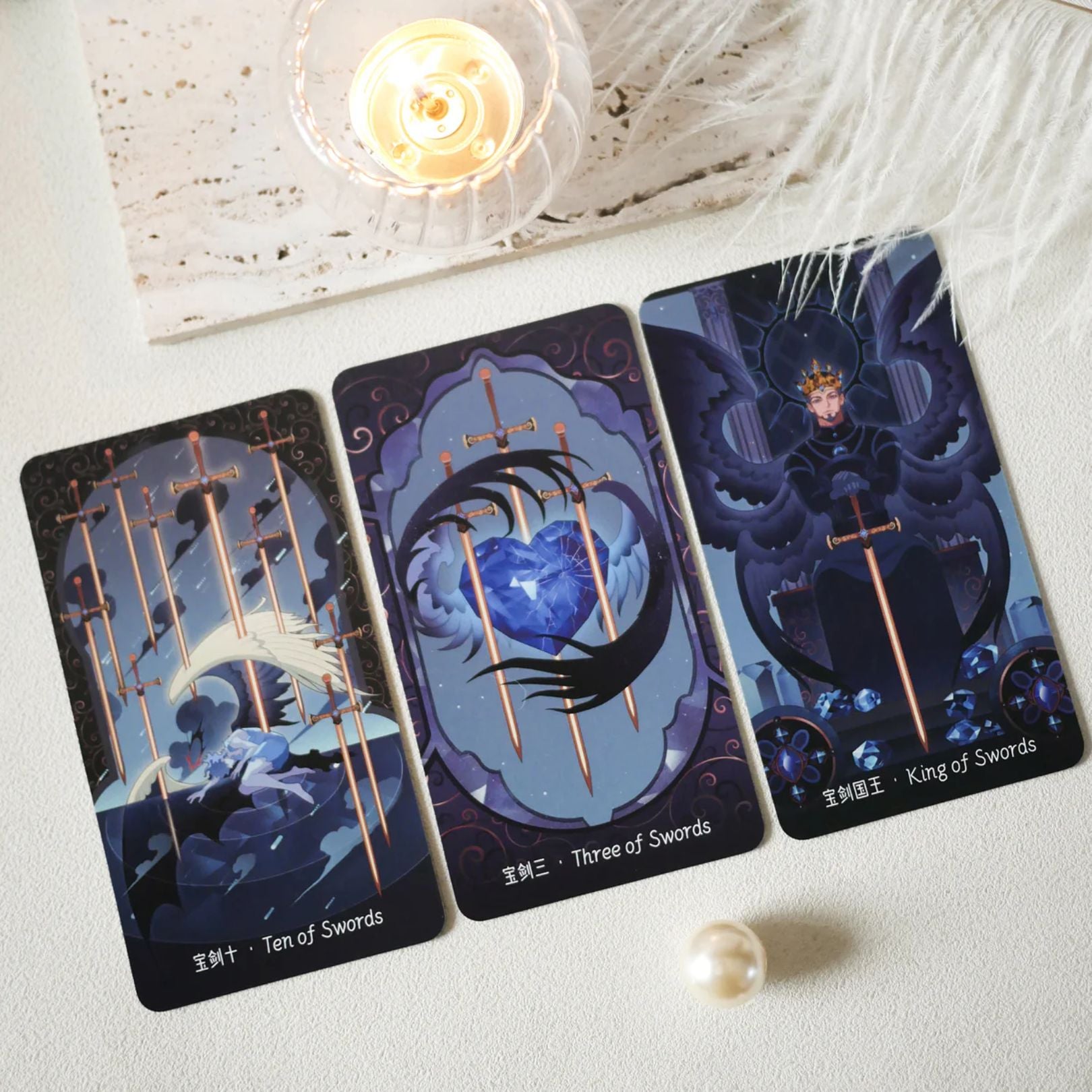 Explore the Dreamy Wings Tarot, a fantasy-inspired 78-card deck revealing light, shadow, and self-discovery. A magical tool for intuitive readings and deep personal guidance.