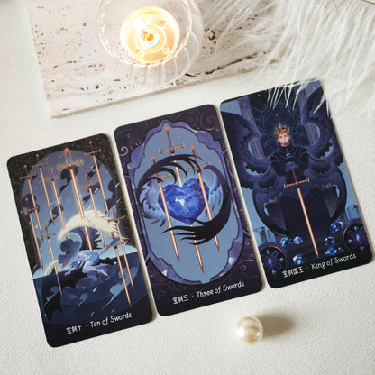 Explore the Dreamy Wings Tarot, a fantasy-inspired 78-card deck revealing light, shadow, and self-discovery. A magical tool for intuitive readings and deep personal guidance.