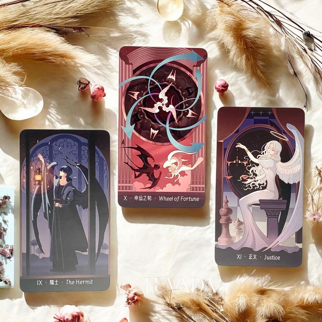 Explore the Dreamy Wings Tarot, a fantasy-inspired 78-card deck revealing light, shadow, and self-discovery. A magical tool for intuitive readings and deep personal guidance.