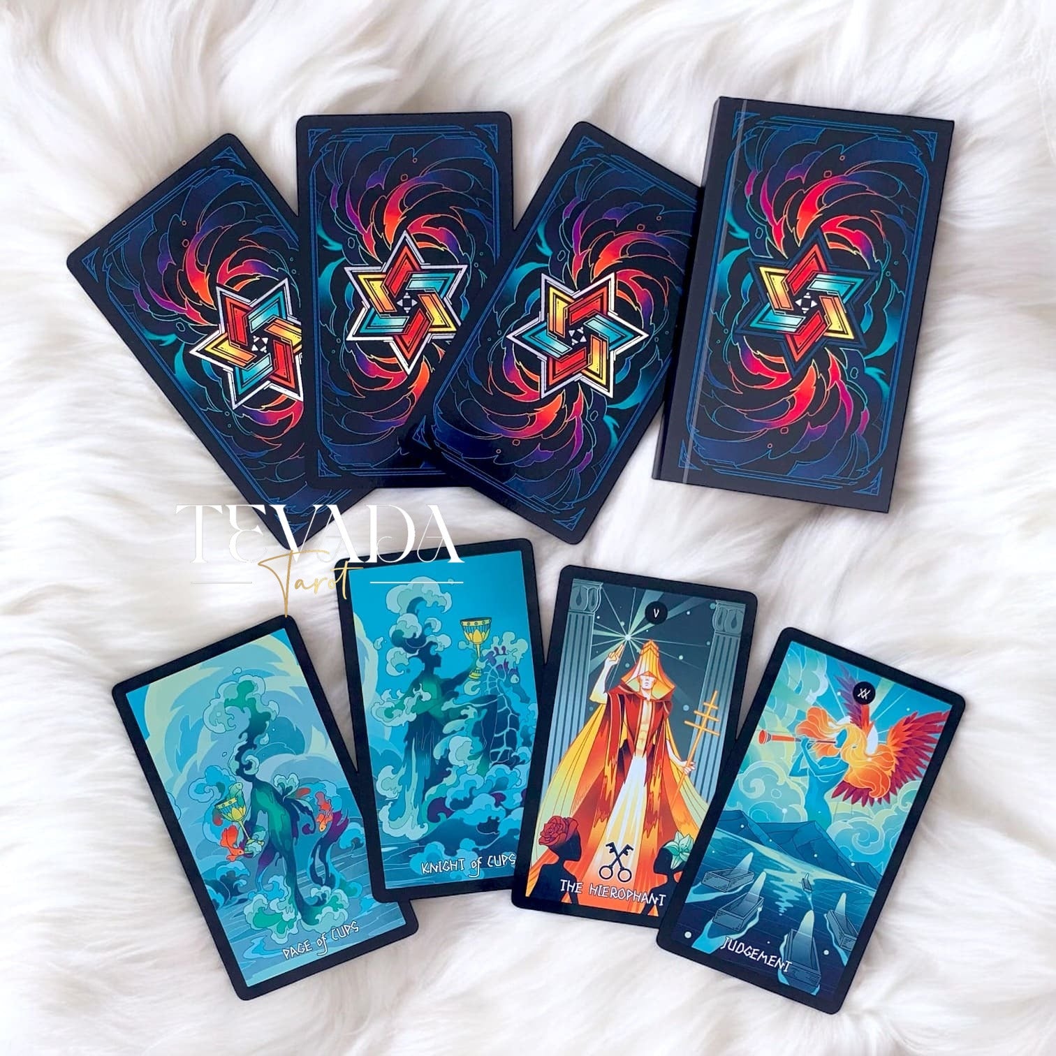 Unveil the Elemental Strength Tarot. This 78-card deck captures fire water air and earth through symbolic colors and pure elemental energy offering balance wisdom and clarity for your spiritual journey.