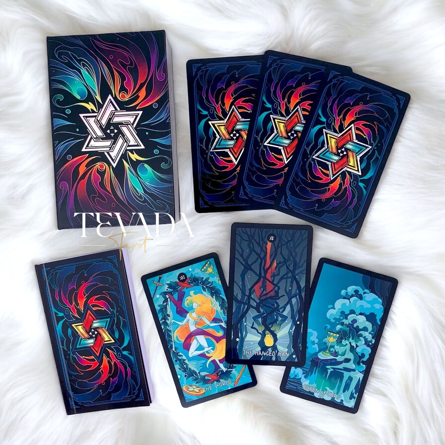 Unveil the Elemental Strength Tarot. This 78-card deck captures fire water air and earth through symbolic colors and pure elemental energy offering balance wisdom and clarity for your spiritual journey.