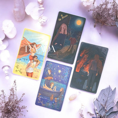 Discover the Everyday Women Tarot, a 78-card deck featuring Phoebe and her friends. Explore empowering stories, intuitive guidance, and modern symbolism for self-reflection and spiritual clarity.