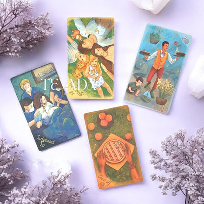 Discover the Everyday Women Tarot, a 78-card deck featuring Phoebe and her friends. Explore empowering stories, intuitive guidance, and modern symbolism for self-reflection and spiritual clarity.