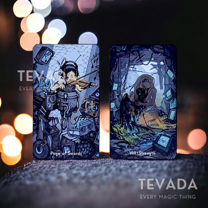 Unveil your intuition with the Exile Tarot SILENT Edition Mini Version! This unique deck features silent figures and evocative imagery, guiding you on a journey of self-discovery. Shop now and unlock your inner wisdom!