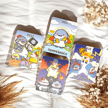 Dive into the FatShark Tarot Deck—a charming, cartoon-style tarot that blends clarity, intuition, and playful shark characters to bring joyful guidance to every reading.