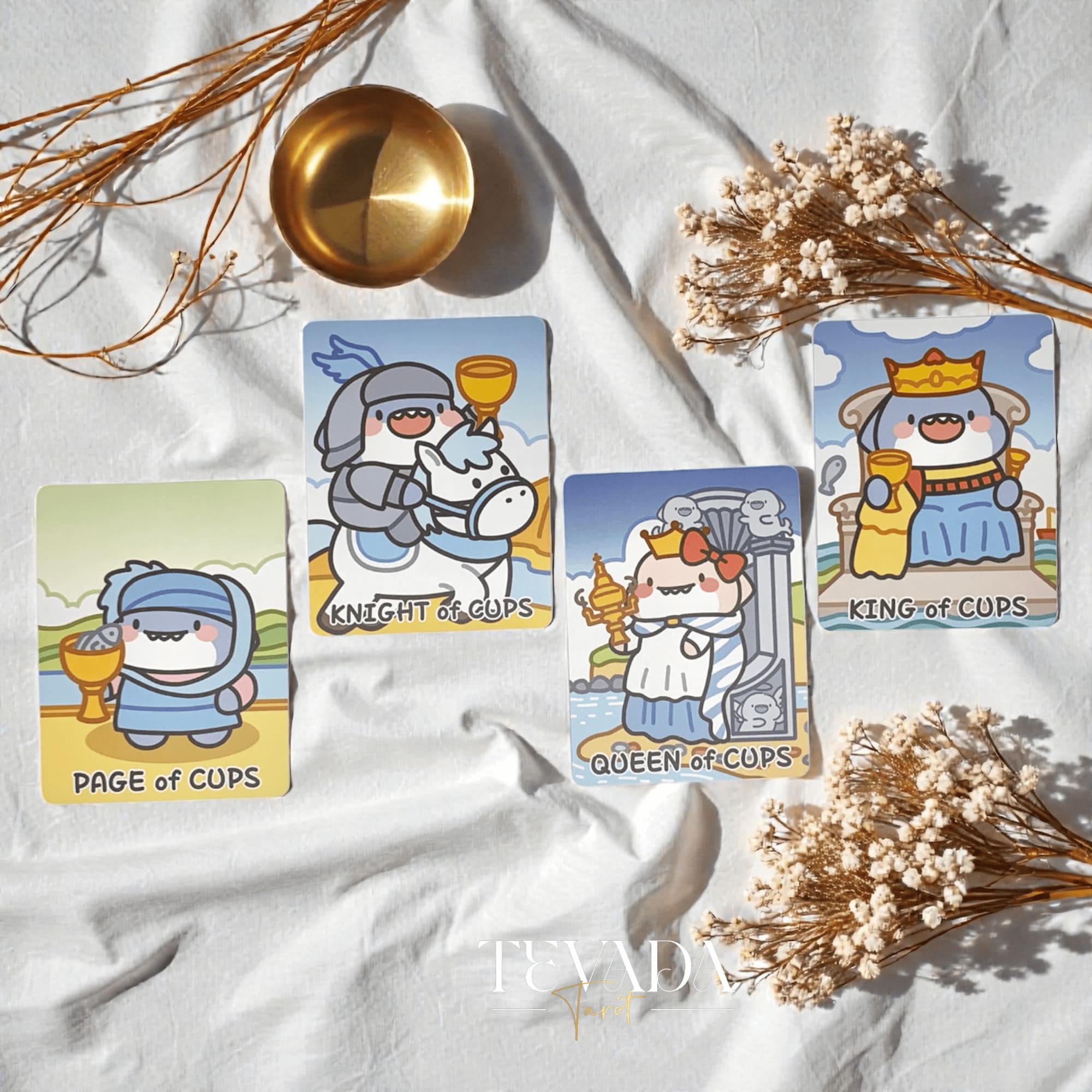 Dive into the FatShark Tarot Deck—a charming, cartoon-style tarot that blends clarity, intuition, and playful shark characters to bring joyful guidance to every reading.