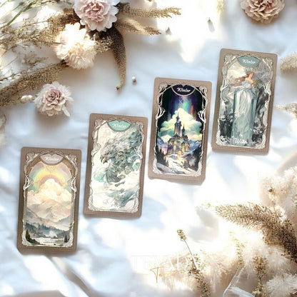 Discover the Four Seasons Garden Tarot, a 78-card divination deck blending seasonal imagery and intuitive symbolism for clarity, insight, and spiritual guidance.