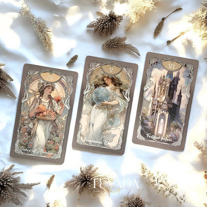 Discover the Four Seasons Garden Tarot, a 78-card divination deck blending seasonal imagery and intuitive symbolism for clarity, insight, and spiritual guidance.