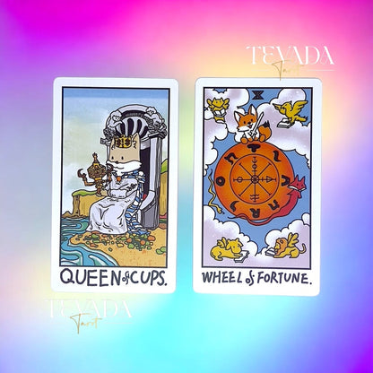 Fox-tastic Tarot!  78 cards of playful wisdom &amp; enchanting art. Connect with your intuition &amp; embark on a magical journey of self-discovery. 