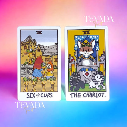 Fox-tastic Tarot!  78 cards of playful wisdom &amp; enchanting art. Connect with your intuition &amp; embark on a magical journey of self-discovery. 