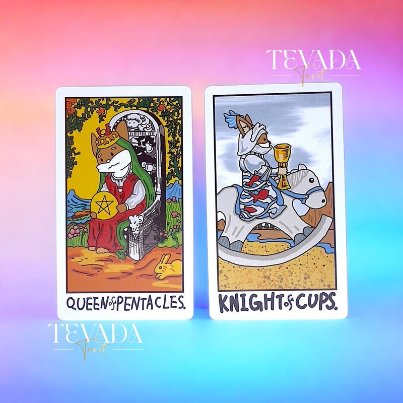 Fox-tastic Tarot!  78 cards of playful wisdom &amp; enchanting art. Connect with your intuition &amp; embark on a magical journey of self-discovery. 