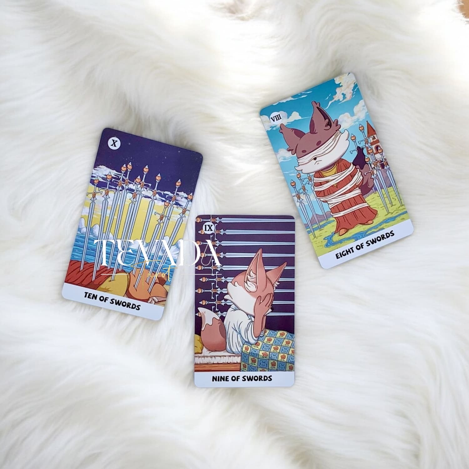 Discover the magical Fox in Eden Garden POCKET Tarot Deck. 78 beautifully illustrated cards offer divine guidance and wisdom. Perfect for intuitive readings and personal growth. Explore now!