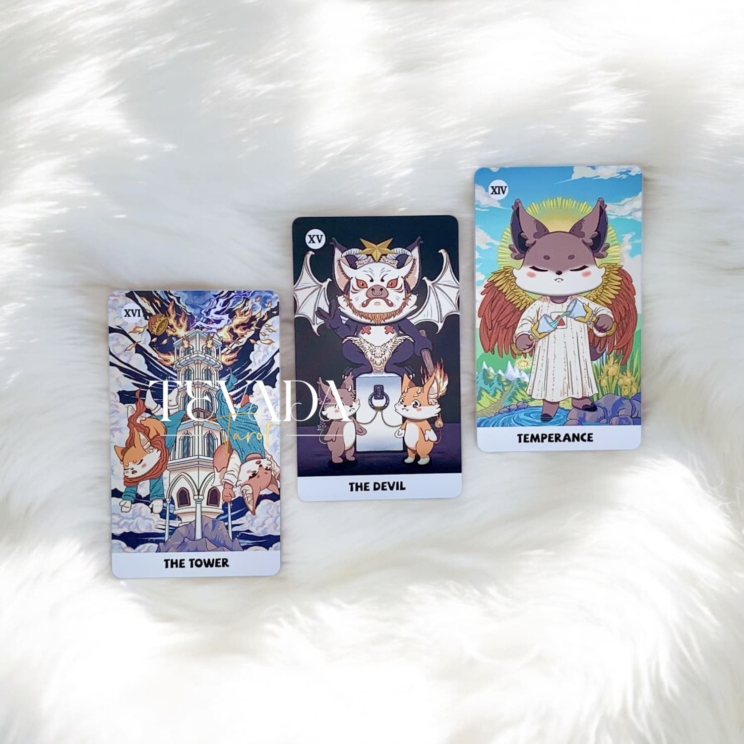 Discover the magical Fox in Eden Garden POCKET Tarot Deck. 78 beautifully illustrated cards offer divine guidance and wisdom. Perfect for intuitive readings and personal growth. Explore now!