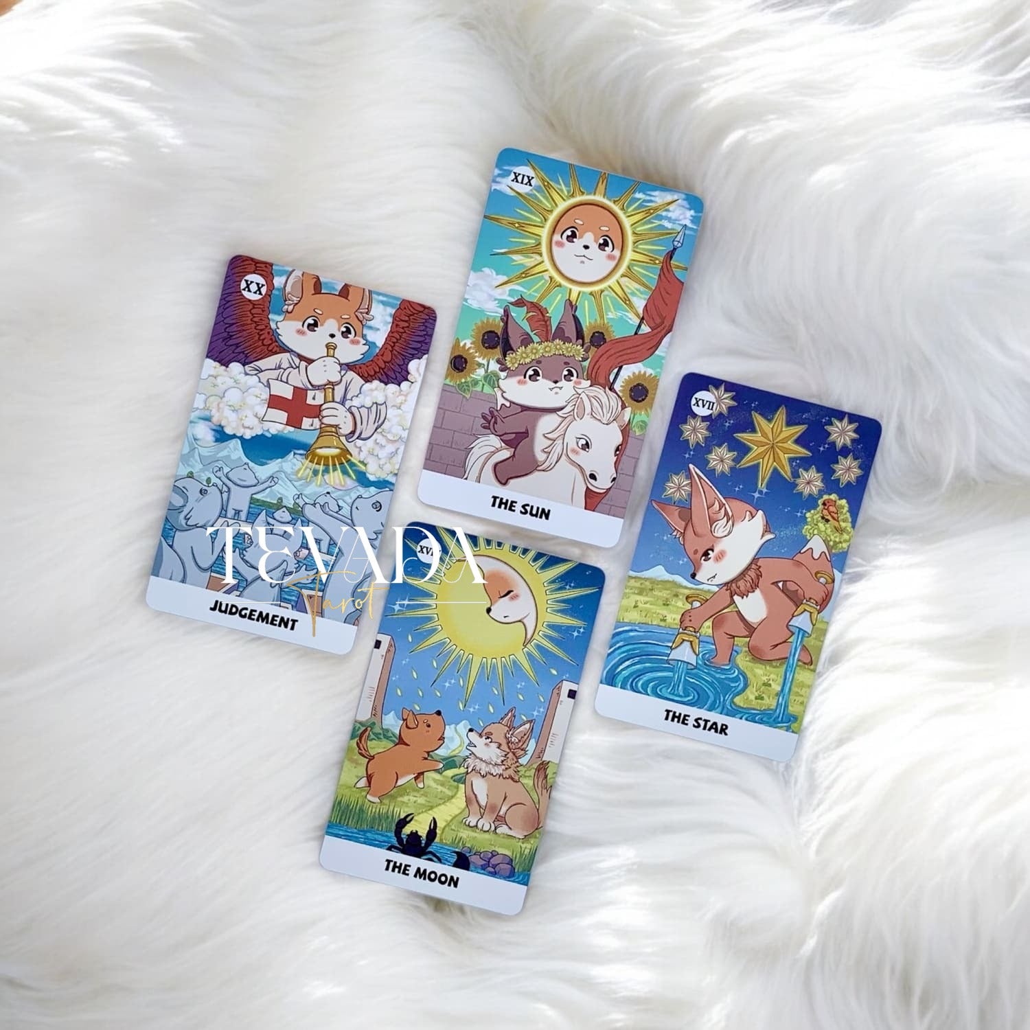 Discover the magical Fox in Eden Garden POCKET Tarot Deck. 78 beautifully illustrated cards offer divine guidance and wisdom. Perfect for intuitive readings and personal growth. Explore now!