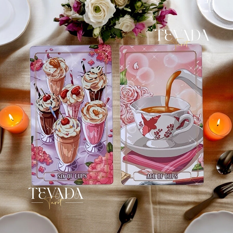 Hungry for guidance?  Gourmet Tarot is a playful twist on tarot, using food imagery to reveal your future &amp; inspire growth.  Dish up a delicious dose of divination!