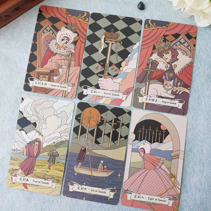 【Ship by May 30】Felinaeon Tarot