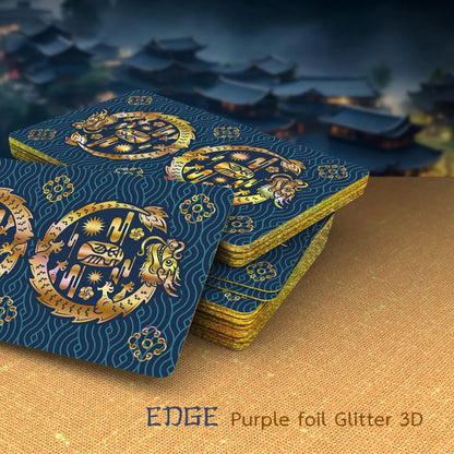 Discover the Indigo de China Tarot — a magical 78-card deck inspired by Chinese mythology, blending art, wisdom, and intuition to guide your spiritual growth and divination journey.