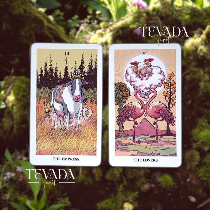 Discover the Into the Wild Tarot &amp; Oracle 2in1 Deck. 78 tarot cards and 22 oracle cards with stunning animal illustrations. Ideal for intuitive readings, divination, and personal growth. Shop now!
