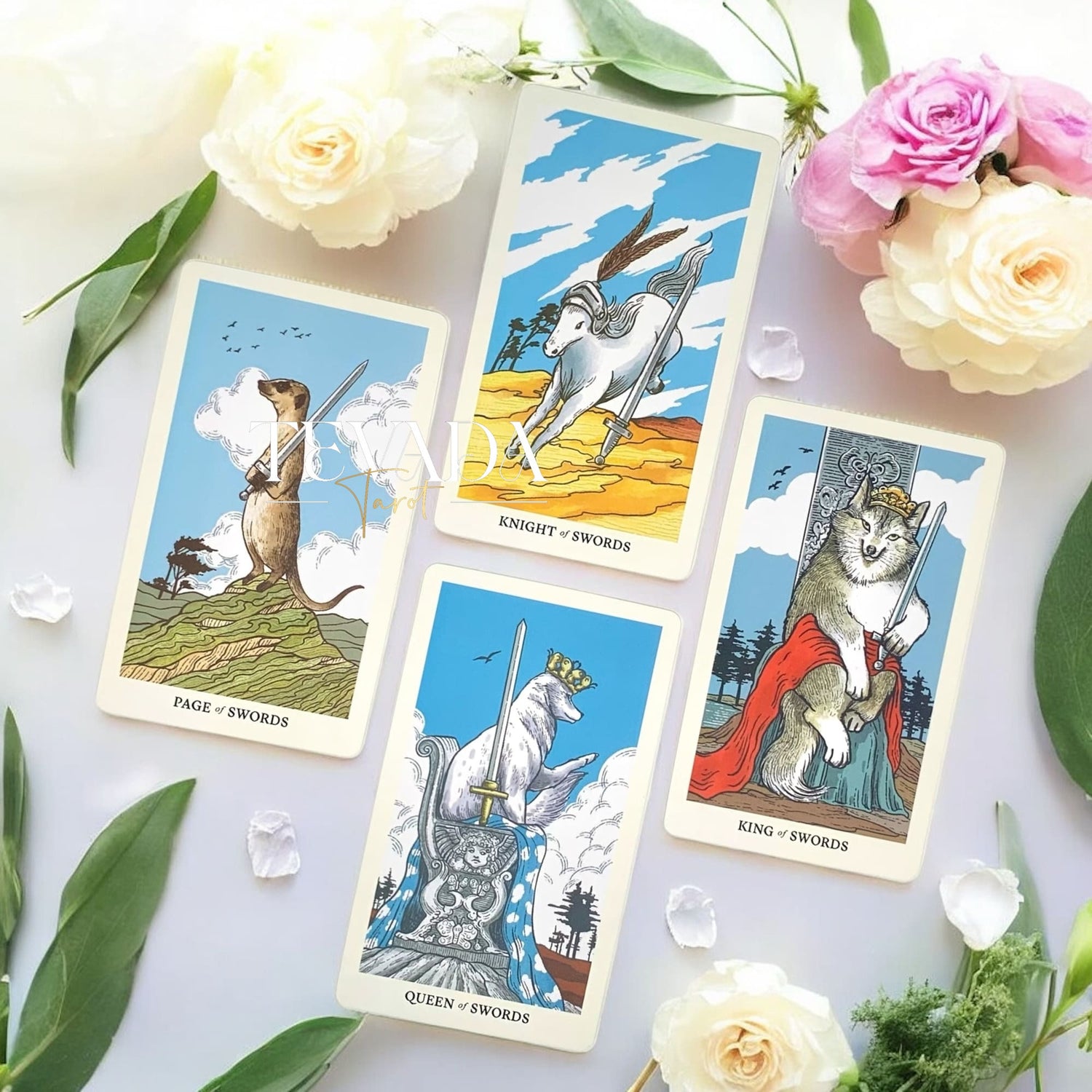 Embark on a journey of self-discovery and spiritual enlightenment with the Into the Wild Tarot &amp; Oracle Deck. With stunning illustrations of animals in the wild and a unique blend of tarot and oracle cards.
