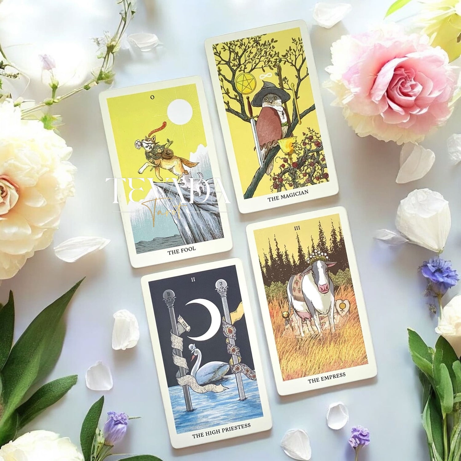 Embark on a journey of self-discovery and spiritual enlightenment with the Into the Wild Tarot &amp; Oracle Deck. With stunning illustrations of animals in the wild and a unique blend of tarot and oracle cards.