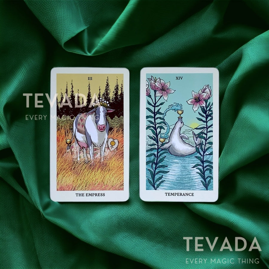 Embark on a journey of self-discovery and spiritual enlightenment with the Into the Wild Tarot & Oracle Deck. With stunning illustrations of animals in the wild and a unique blend of tarot and oracle cards, this deck is the perfect tool for beginners and seasoned readers alike.