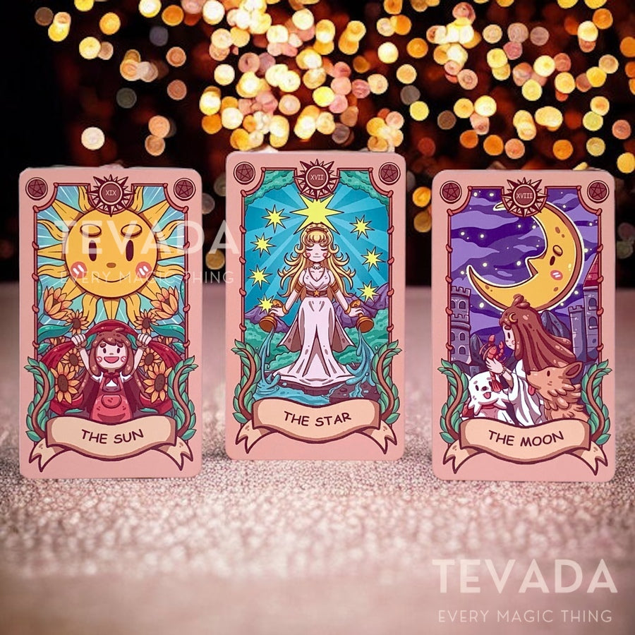 Discover your destiny with Joyful Journey Tarot – a cute Tarot deck filled with whimsical illustrations. Unlock the magic of self-discovery and joy in every card. Explore now!