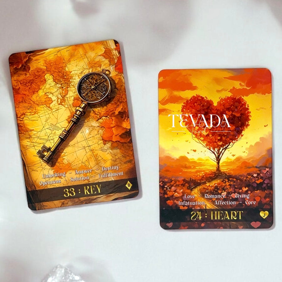 Discover the magic of autumn with Le Autumn Lenormand, a 36-card deck featuring enchanting fall imagery. Perfect for intuitive readings and seasonal guidance. Order now for a touch of fall magic!