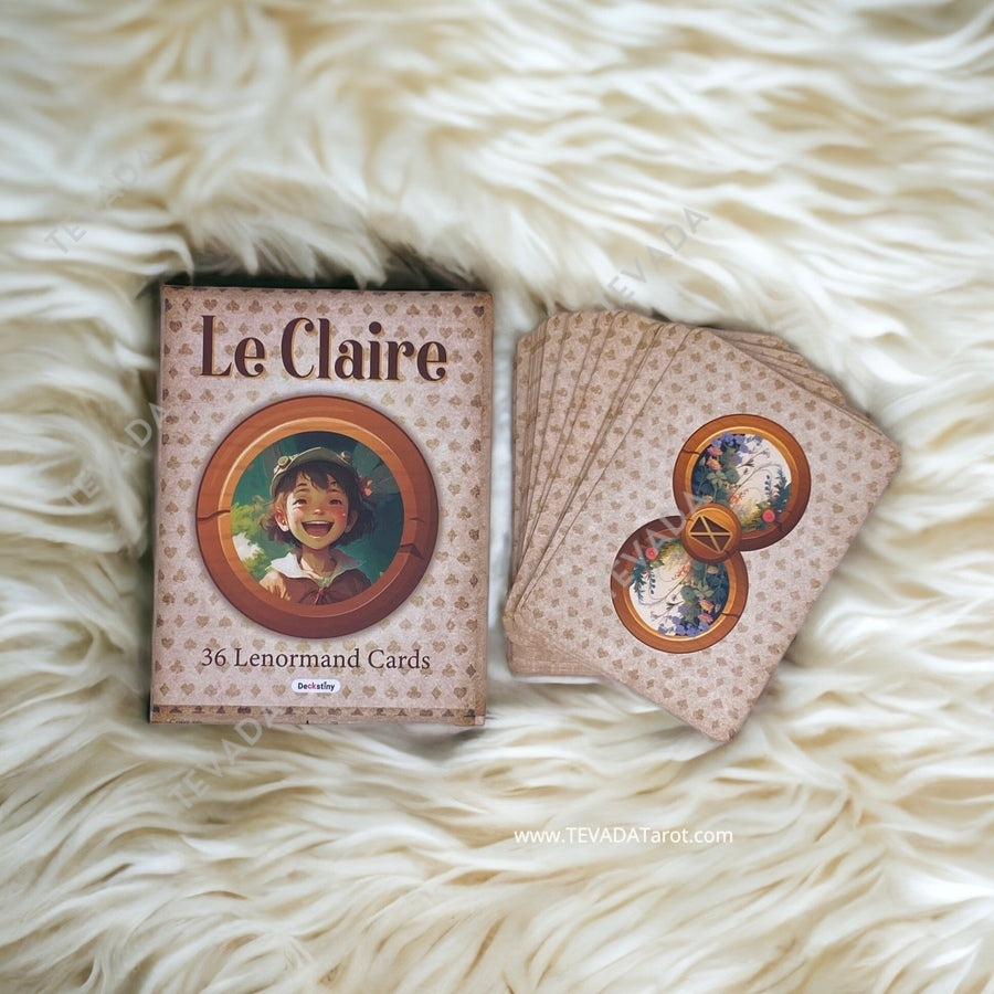 Enter a world of wonder and enchantment with Le Claire Lenormand, a vibrant 36-card deck designed to delight your senses and ignite your intuition. Featuring intricate details and whimsical characters, this unique Lenormand deck is sure to inspire and empower you on your journey.