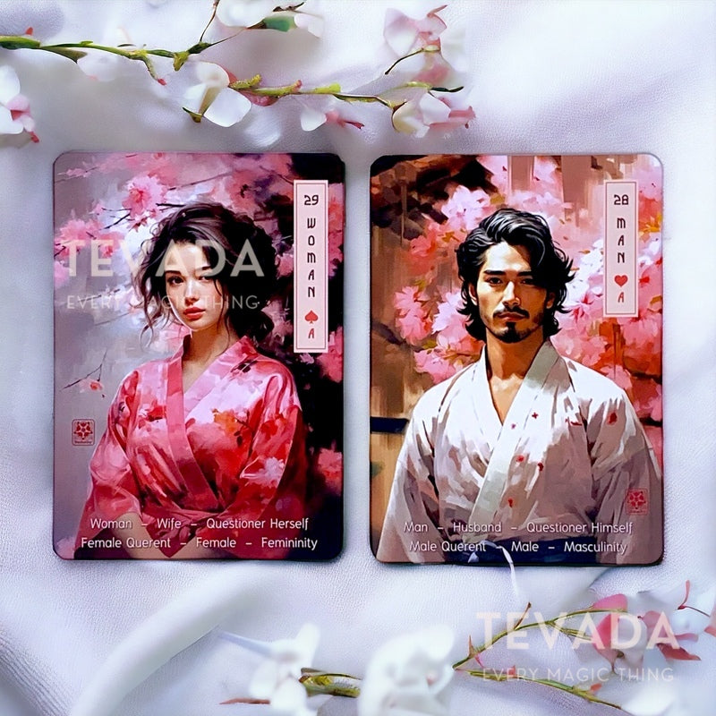 Explore self-discovery &amp; guidance with the Le Sakura Lenormand. This unique oracle infuses the Lenormand system with Japanese symbolism for intuitive readings &amp; captivating insights ✨