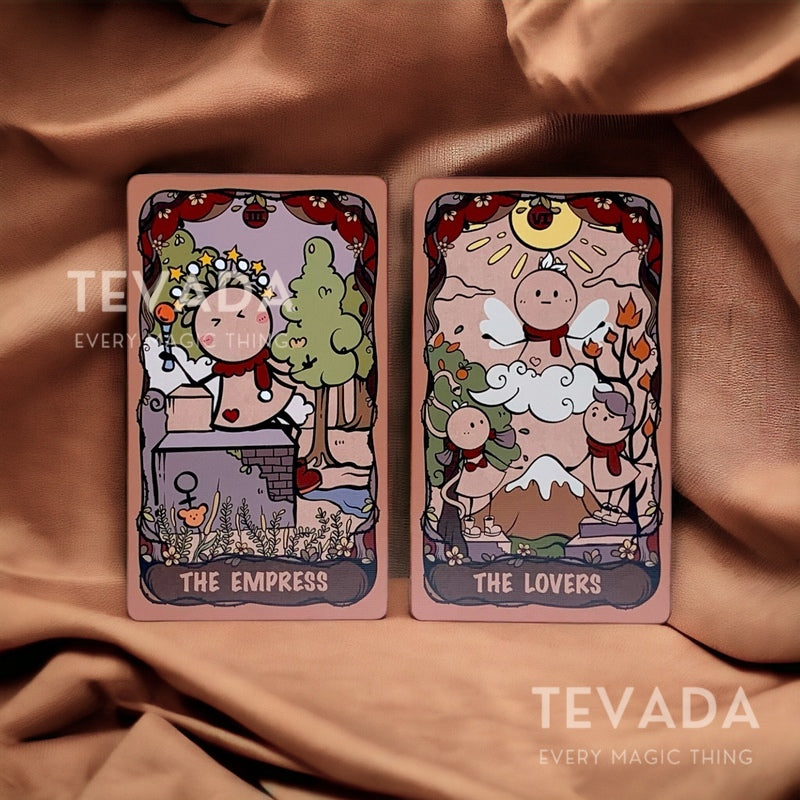 Unearth the mysteries of destiny with Little Bean Tarot Journey REG. Let the Bean Kingdom&