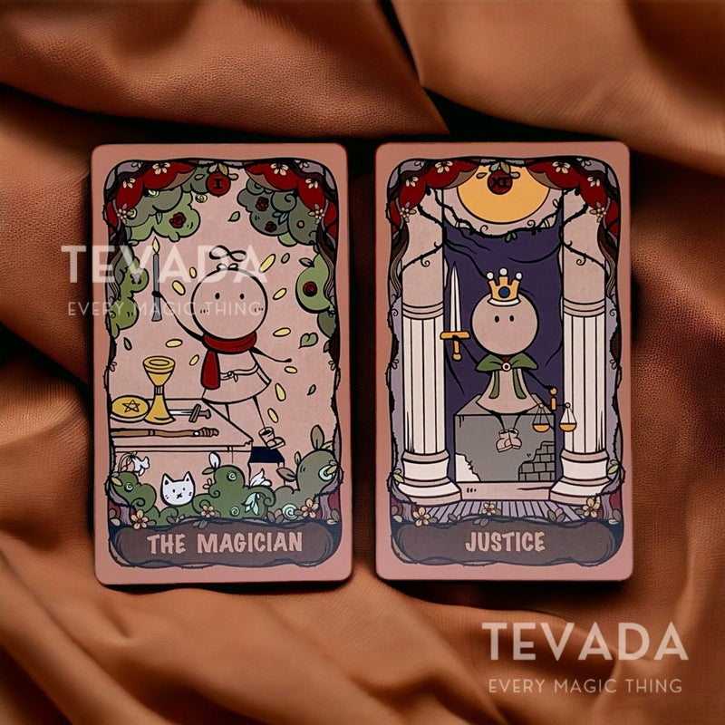 Unearth the mysteries of destiny with Little Bean Tarot Journey REG. Let the Bean Kingdom's warriors guide you through cosmic tales and intuitive revelations. Begin your enchanting journey today!